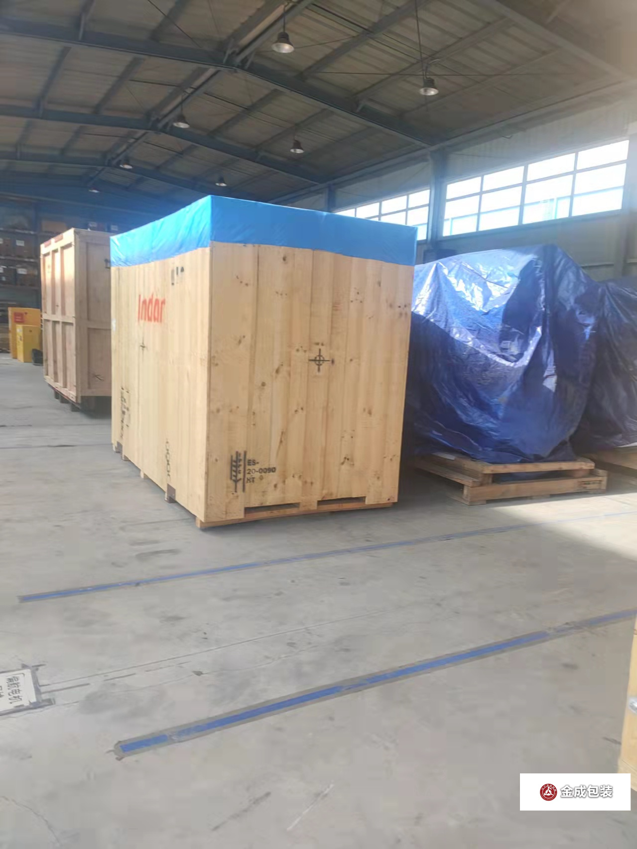 熏(xun)蒸熱處理(li)木箱