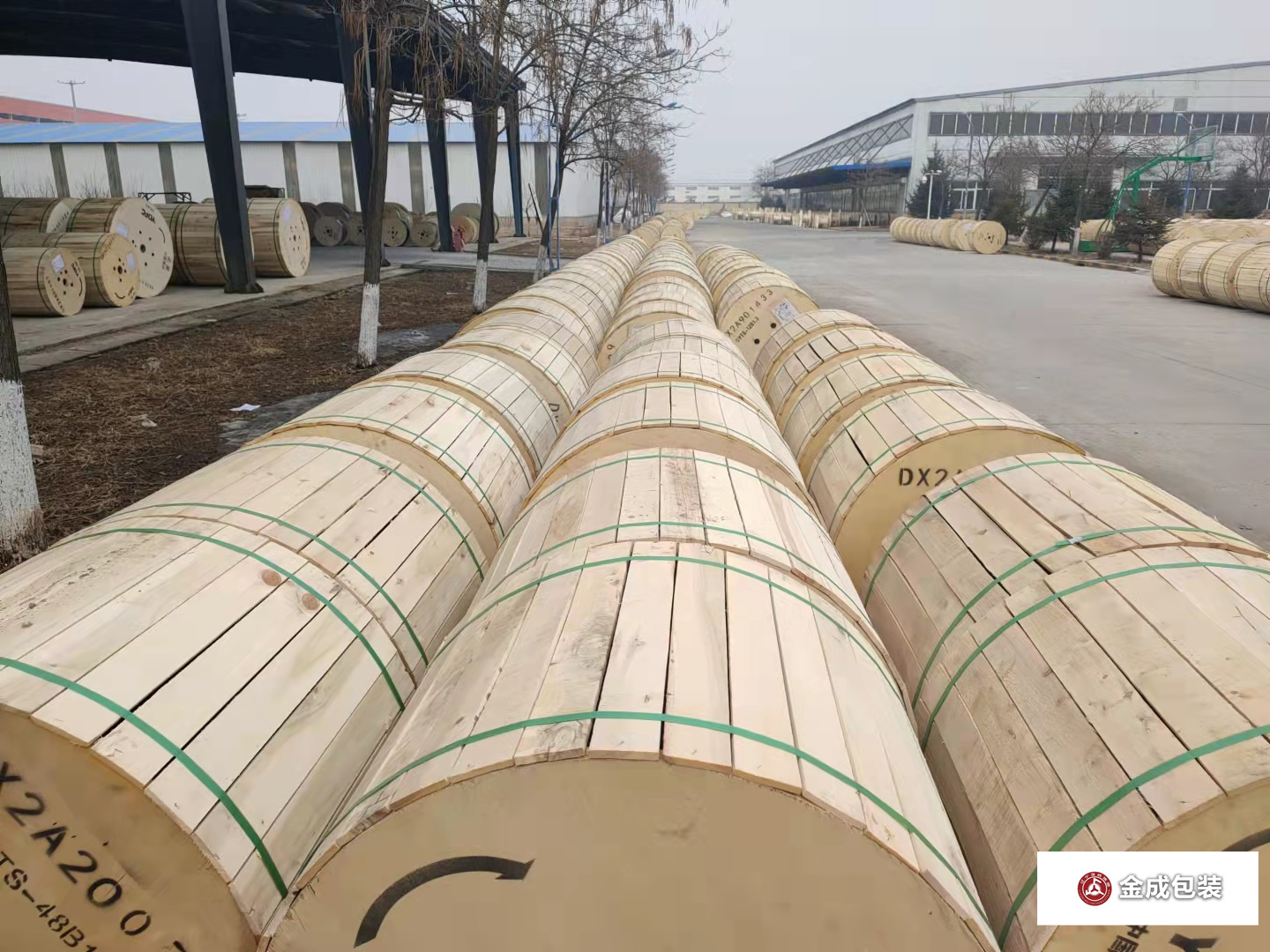 膠合(he)闆光纜盤1